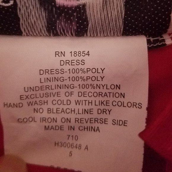 Rare Editions EUC Girls Dress Size 5 - Picture 9 of 9